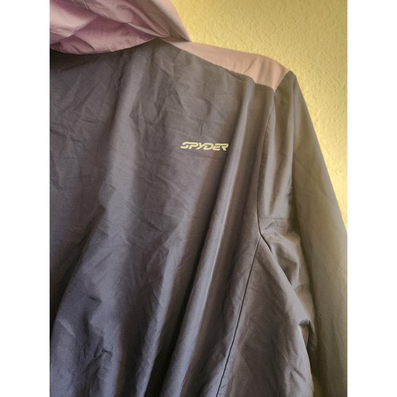 Spyder Vista Womens Lightweight Full Zip Windbreaker Lg - Picture 3 of 10
